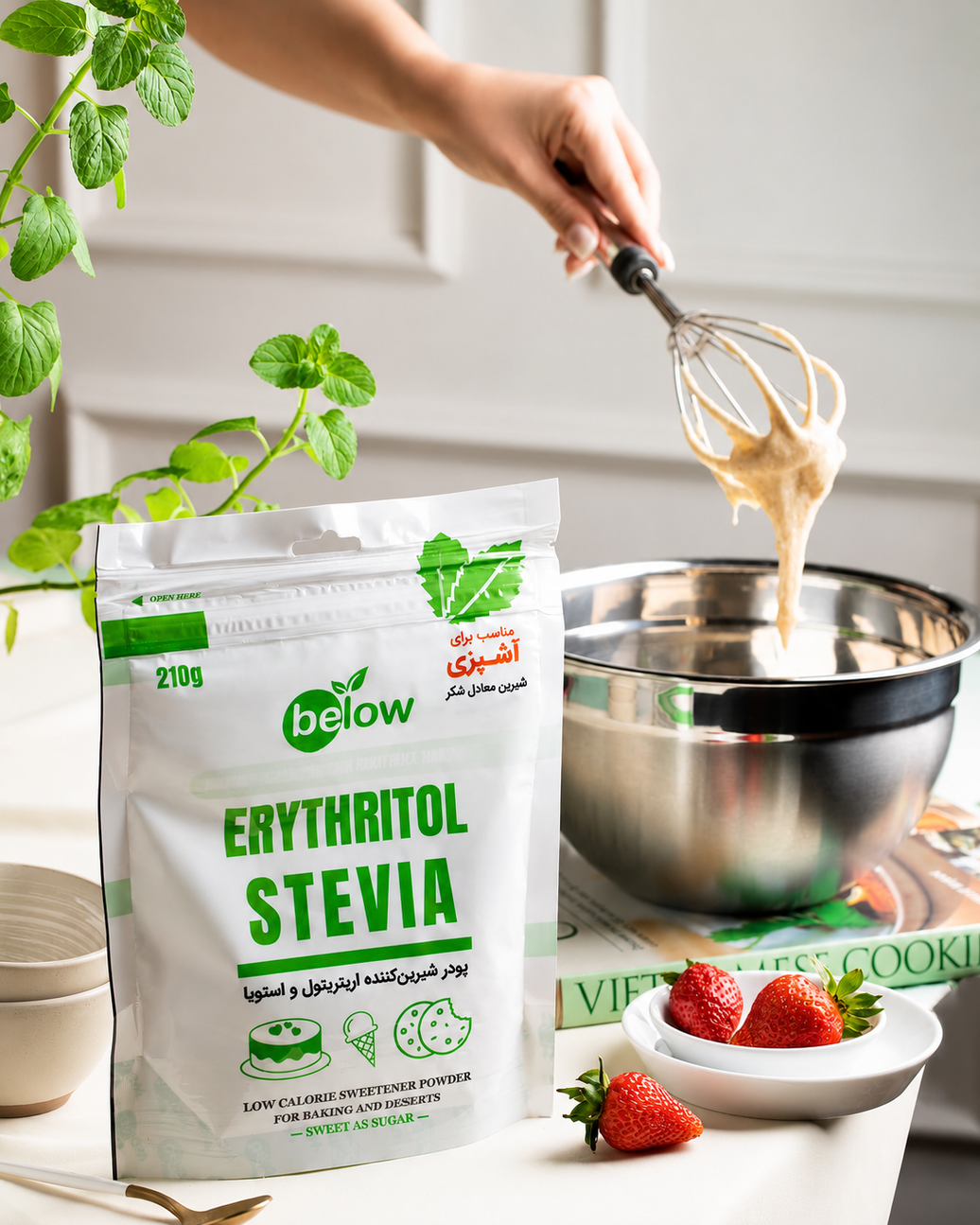 BelowFit Stevia Sweetener Powder 210g