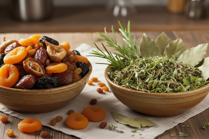 Dried Fruits & Herbs