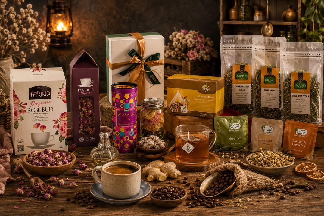 Tea, Coffee & Dried Herbs