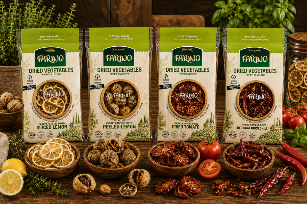 Farino Dried Vegetable Pouches 50g