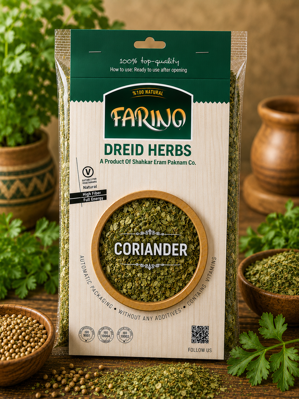 Farino Dried Herb Pouches 50g