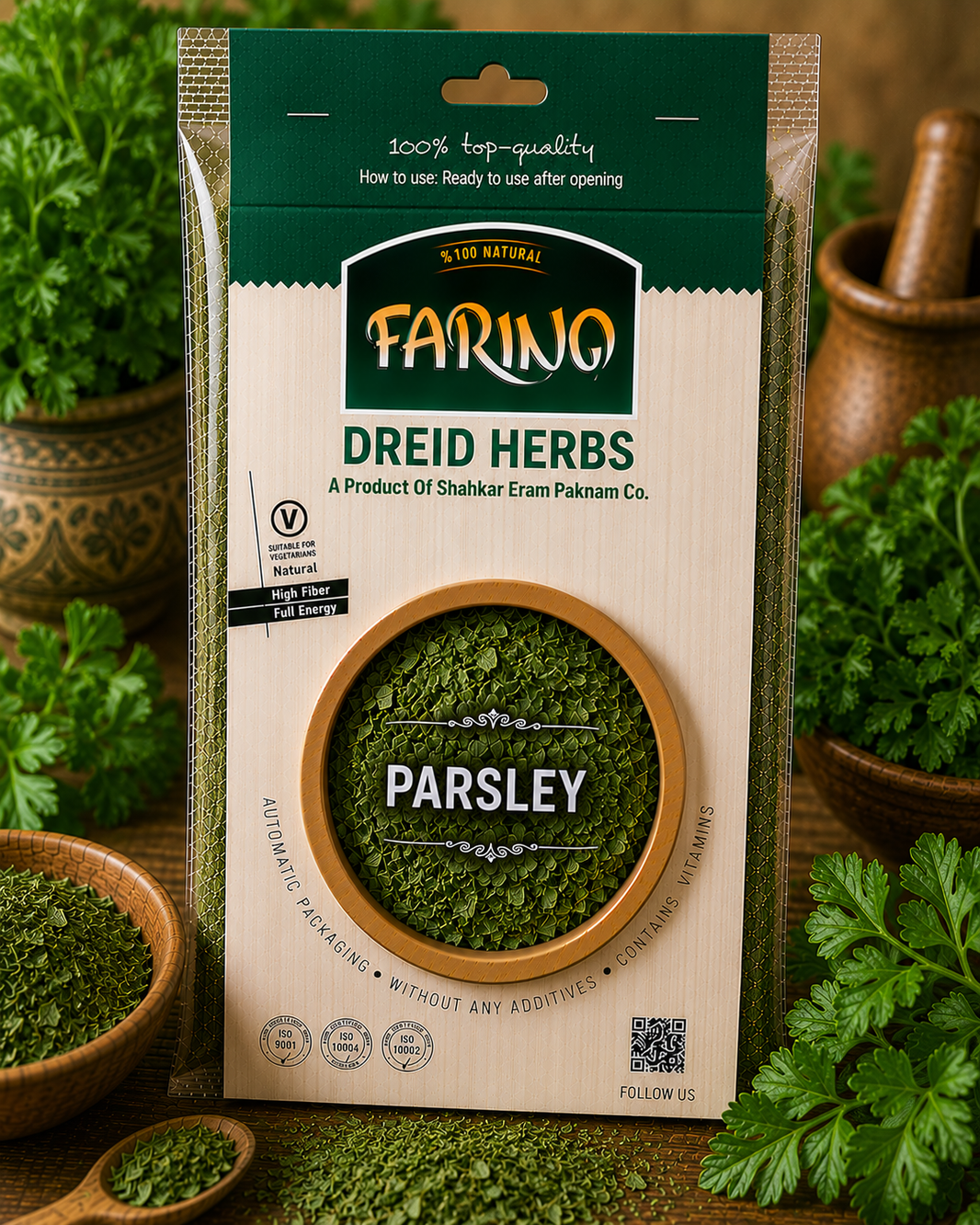 Farino Dried Herb Pouches 50g
