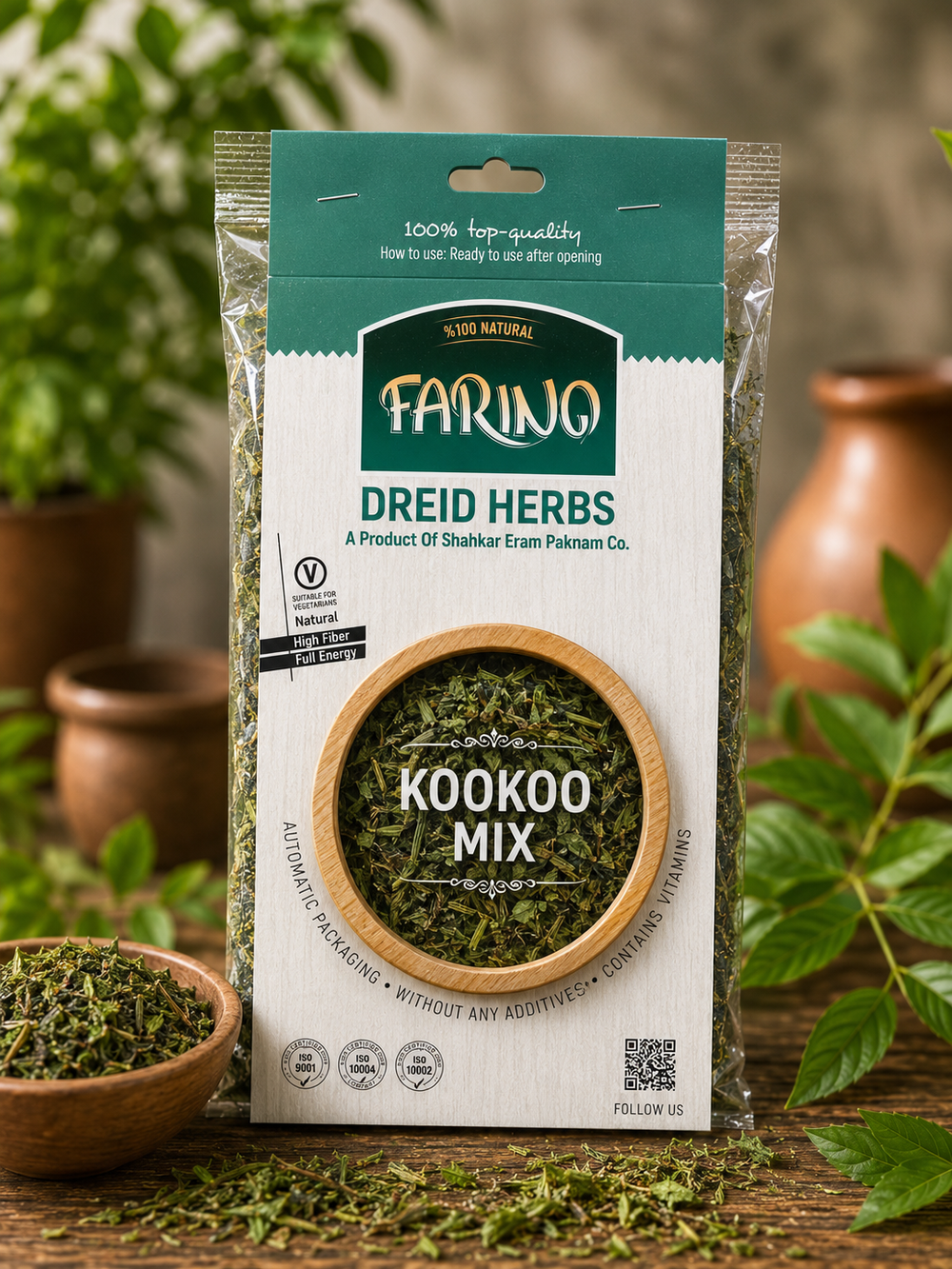 Farino Herb Pre Mix Pouches 50g