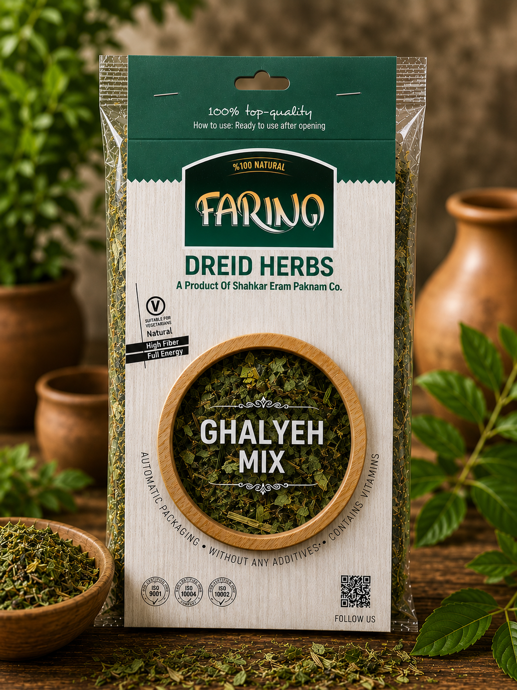 Farino Herb Pre Mix Pouches 50g