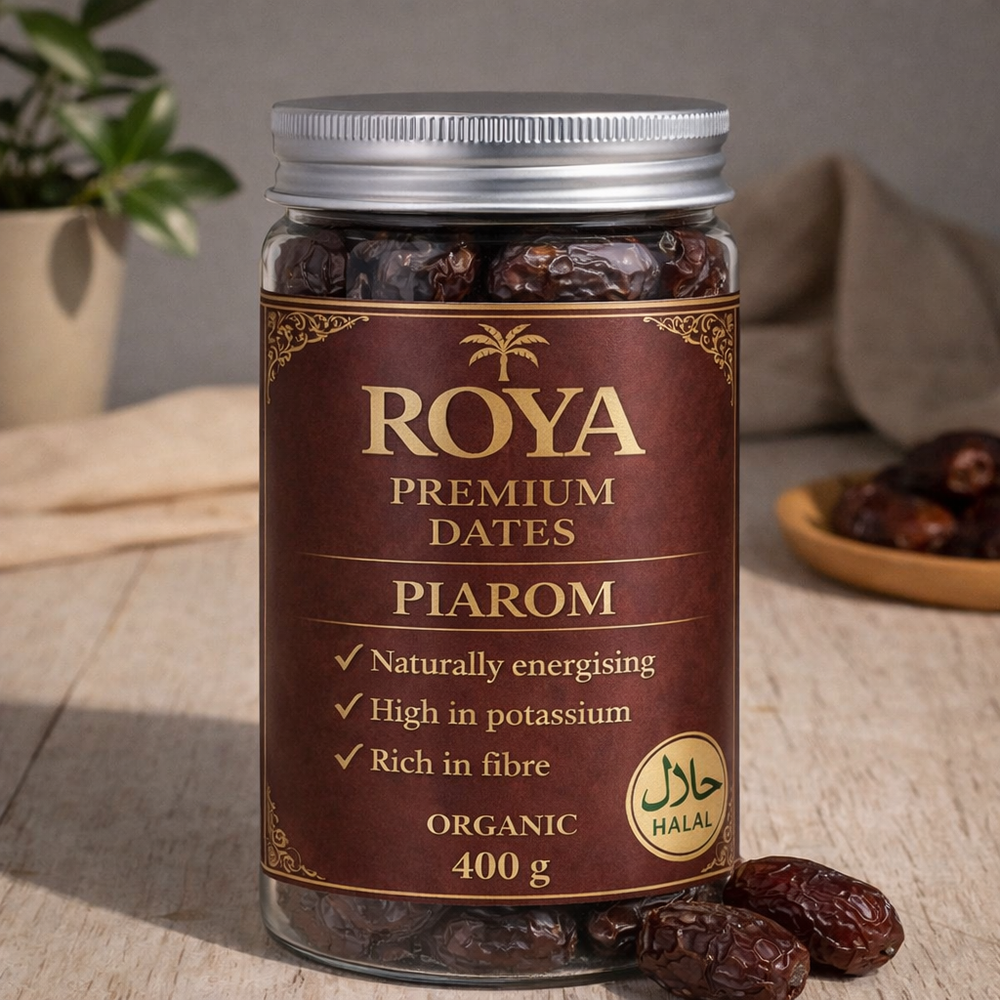 ROYA Premium Dates – Mixed Varieties (6 Jars)