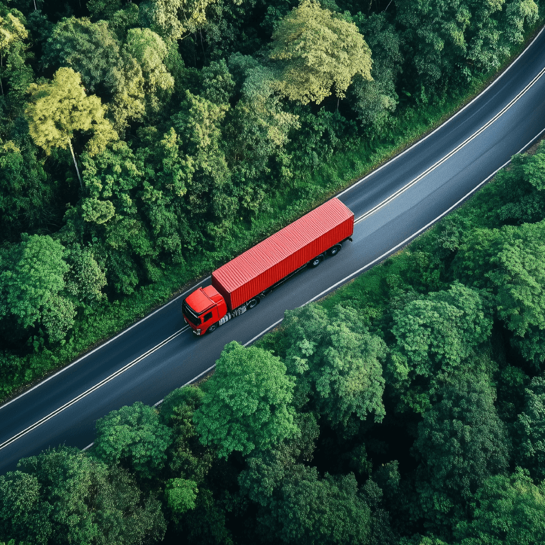 ROYA Group international food distribution truck transporting premium dates, saffron and pistachio products across the UK